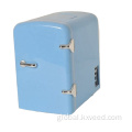 Cooler Box  Blue 4L 6 Cans Home Mini Refrigerator Factory